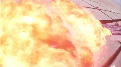 Test havárie Boeingu 720