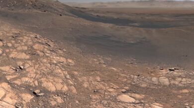 Panoramatický snímek z Marsu