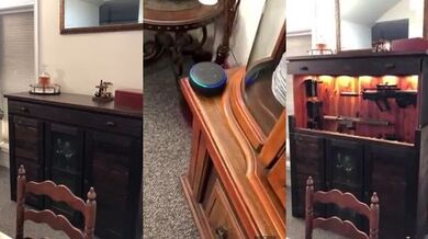 Komoda na zakázku - USA Fuck Yeee