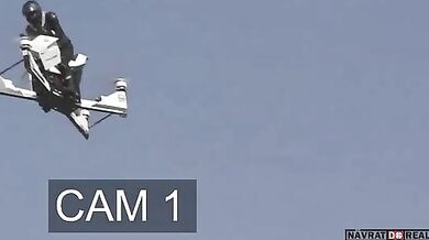 Fail při testování Hoverbike