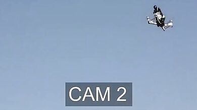 Fail při testování Hoverbike