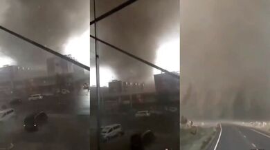 Tornádo ve Vnitřním Mongolsku