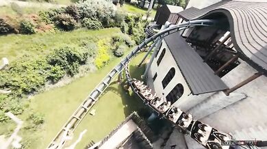 Dron na horské dráze