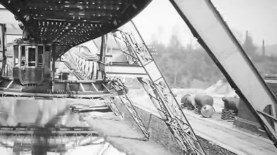 Dráha ve Wuppertalu v roce 1902