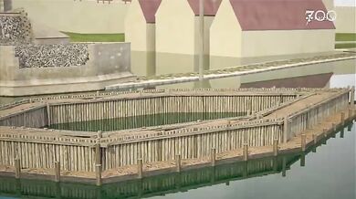 Stavba Karlova mostu