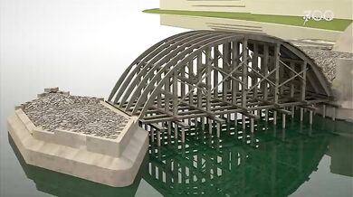 Stavba Karlova mostu