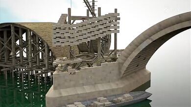 Stavba Karlova mostu