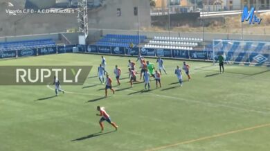 Parádní gól brankáře