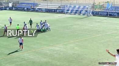 Parádní gól brankáře