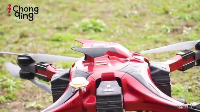 Test požárních dronů