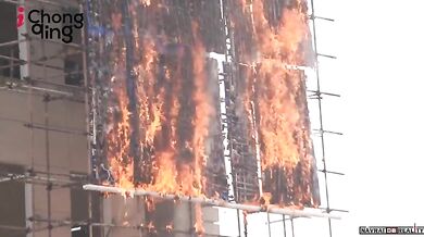 Test požárních dronů