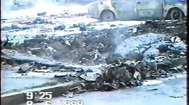 Pád stíhaček na sídliště Vltava (1998)