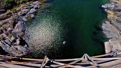 Extreme Jumps, Parachuters & Skydivers