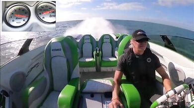 290km/h v motorovém člunu