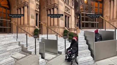 Vymakaný výtah pro invalidní vozíky