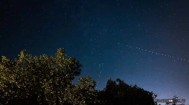 Setkání satelitů Starlink