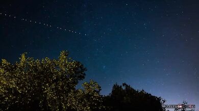 Setkání satelitů Starlink