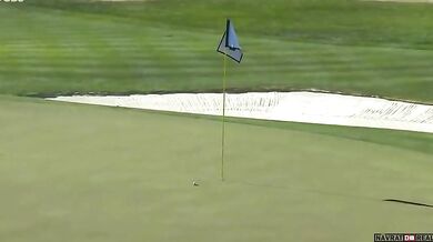 Profesionální rána na golfu