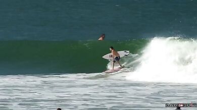 Výměna prkna při surfování