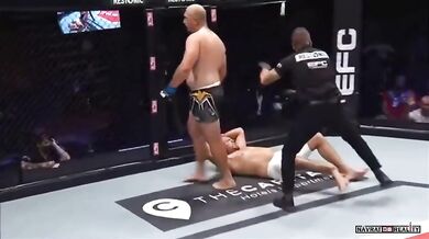 Zranění při MMA zápasu