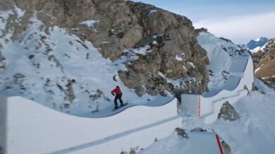 Neuvěřitelná snowboardová trať