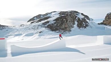 Neuvěřitelná snowboardová trať