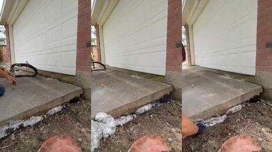 Zvýšení příjezdové cesty