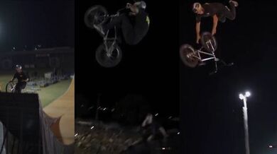 BMX trik Ryana Williamse