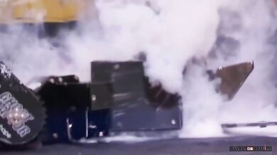 Nejdestruktivnější bitva bojových robotů