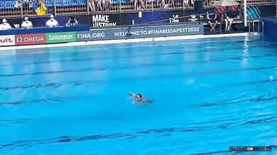 Nehoda při synchronizovaném plavání