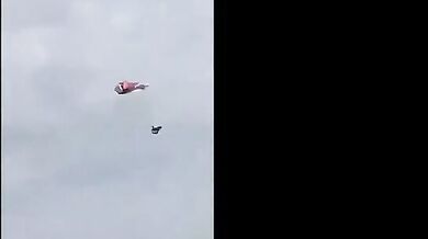 Nehoda při paraglidingu #2