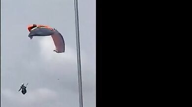 Nehoda při paraglidingu #2