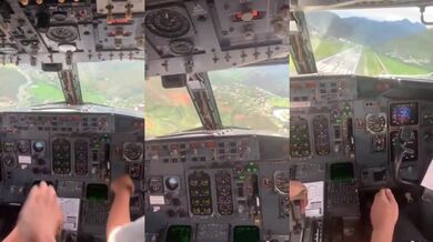 Přistání Boeingu 737