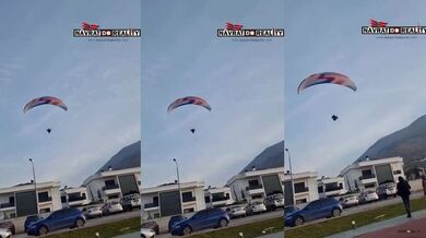 Nehoda při paraglidingu #4