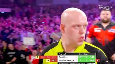 501 Double Out na 9 šipek