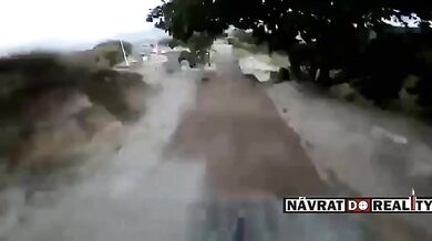 Nehoda při downhillu