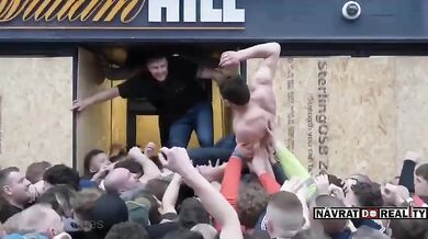 Atherstone Ball Game 2023 v Atherstonu