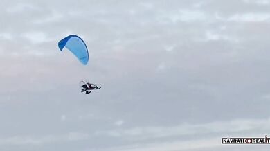 Nehoda při motorovém paraglidingu