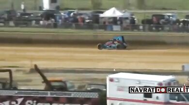 Smrtelná nehoda v automobilovém závodě