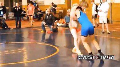 Nesportovní chování agresivního zápasníka