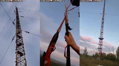 Nepovedený base jump #5