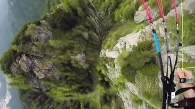 Speedflying v Rumunsku