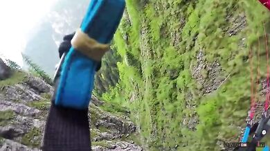 Speedflying v Rumunsku