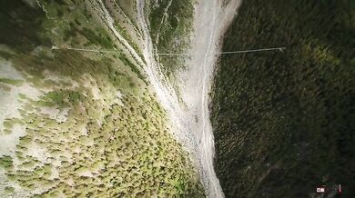 Nejdelší visutý most světa Grächen - Zermatt