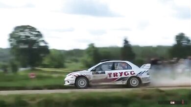 Skok při rallye #4