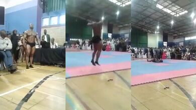 Smrtelné salto kulturisty