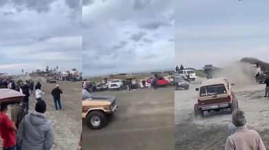 Nehoda při nelegálních závodech