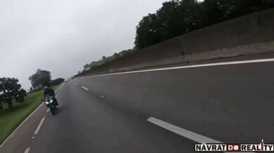 Srážka motorkáře #3