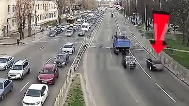 Dopravní nehoda při odbočování