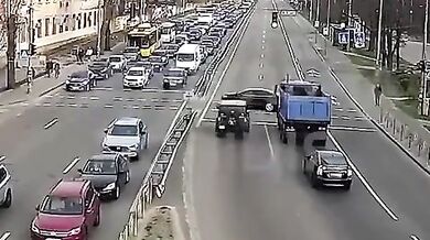 Dopravní nehoda při odbočování